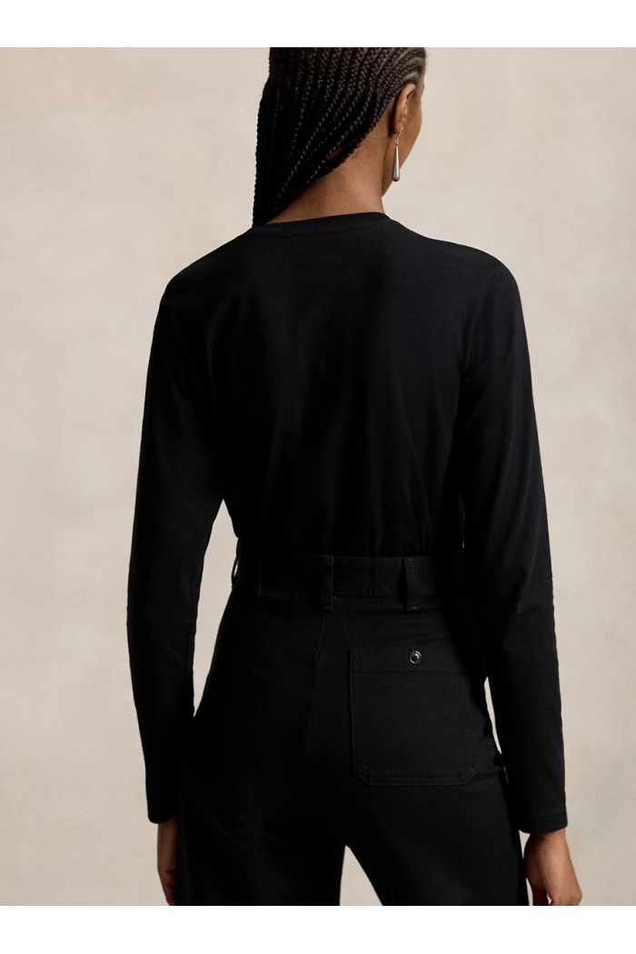 Classic Fit Jersey Long-Sleeve Tee