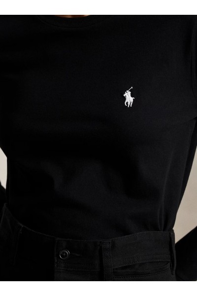 Classic Fit Jersey Long-Sleeve Tee
