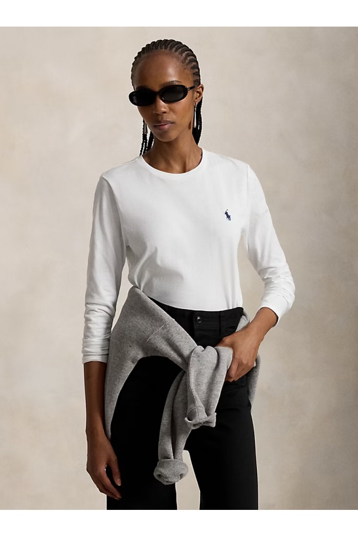 Classic Fit Jersey Long-Sleeve Tee