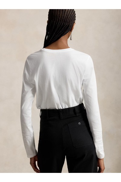 Classic Fit Jersey Long-Sleeve Tee