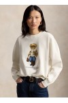 Winter Polo Bear Fleece Crewneck