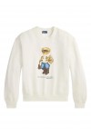 Winter Polo Bear Fleece Crewneck