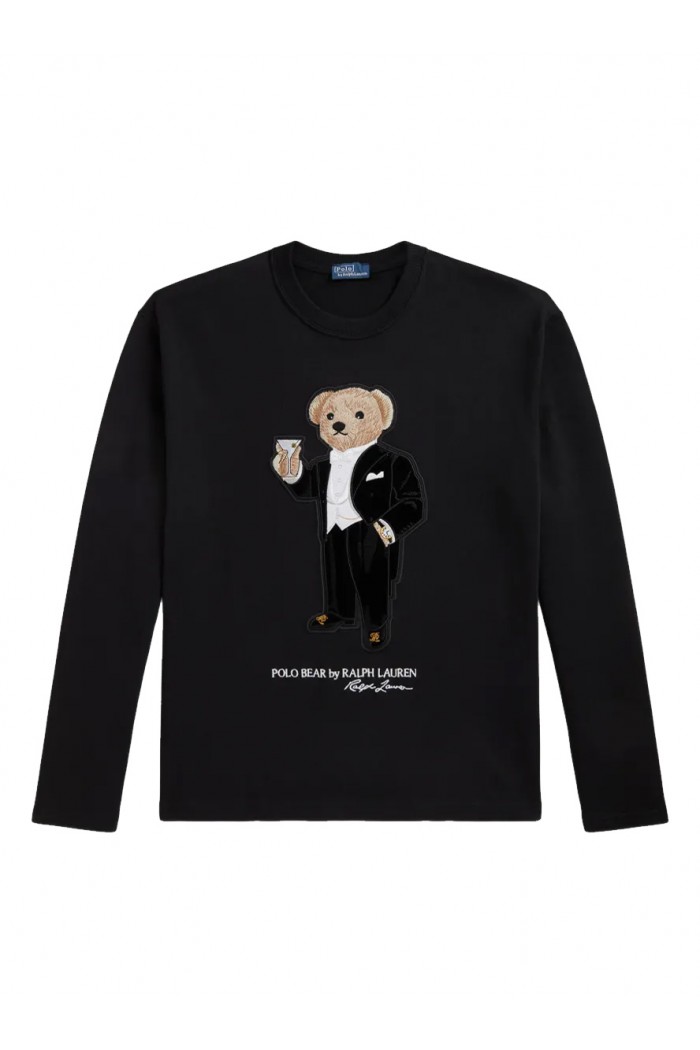 Martini Polo Bear-Patch T-Shirt