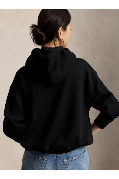 Holiday Polo Bear Fleece Hoodie