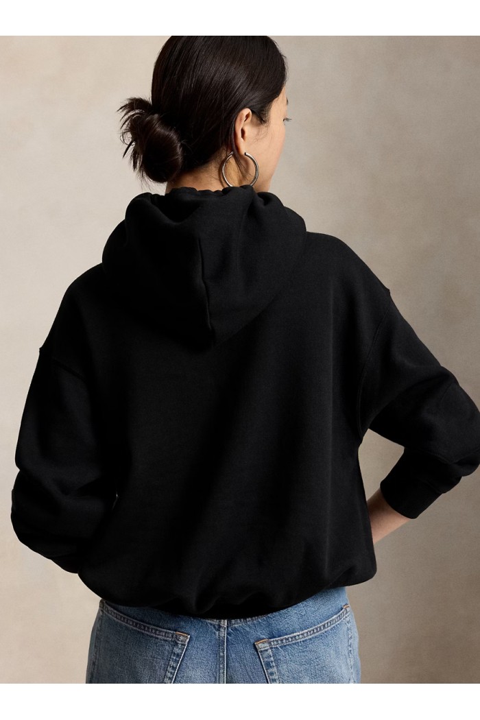 Holiday Polo Bear Fleece Hoodie