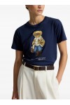 Winter Polo Bear Cotton Jersey Tee