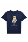 Winter Polo Bear Cotton Jersey Tee