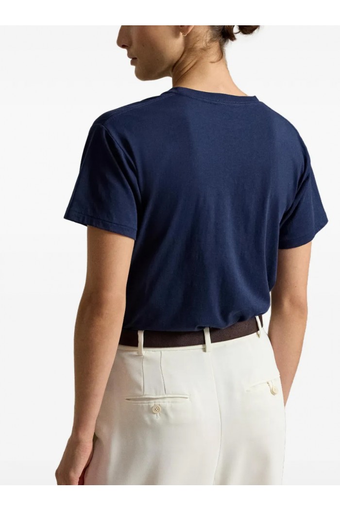 Winter Polo Bear Cotton Jersey Tee