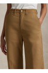 Chino Wide-Leg Trouser