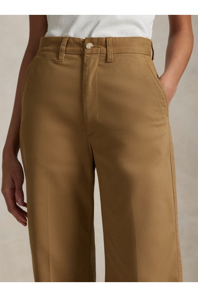 Chino Wide-Leg Trouser