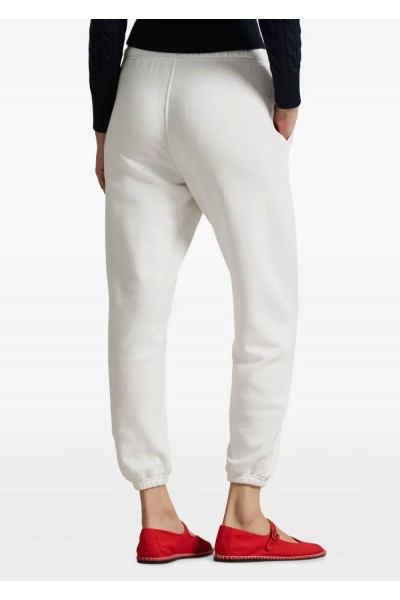 embroidered-logo track pants