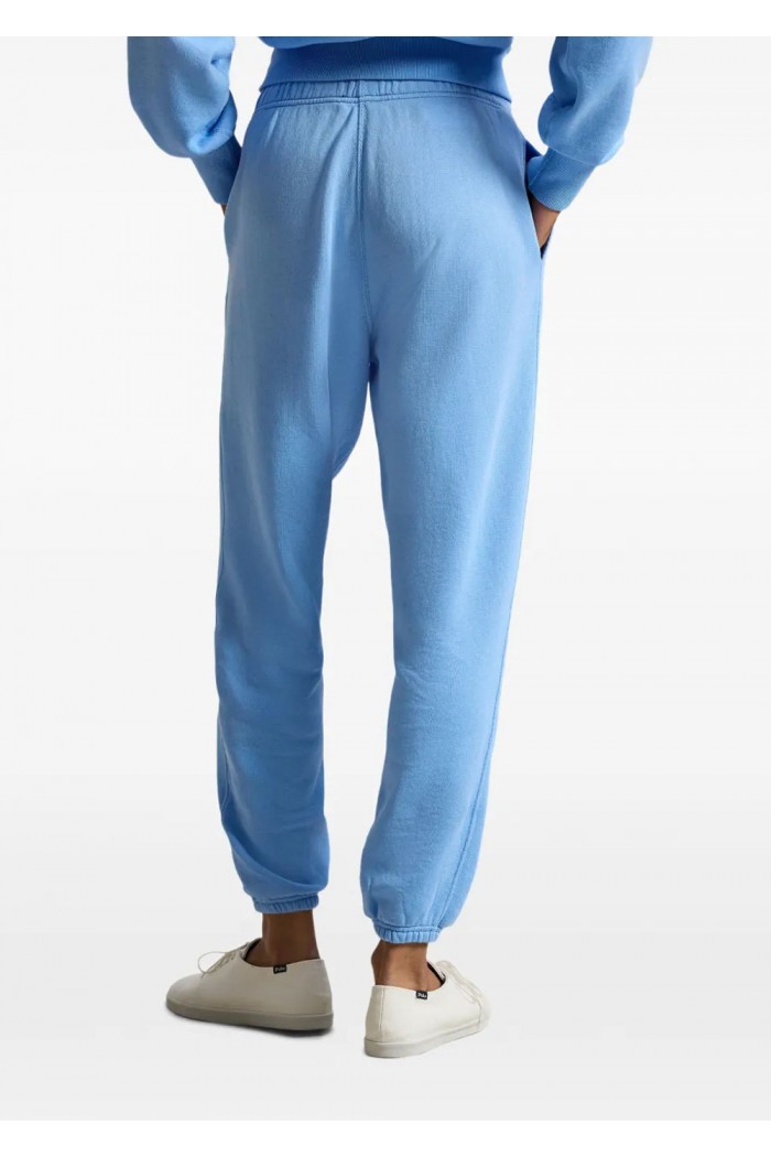 embroidered-logo track pants