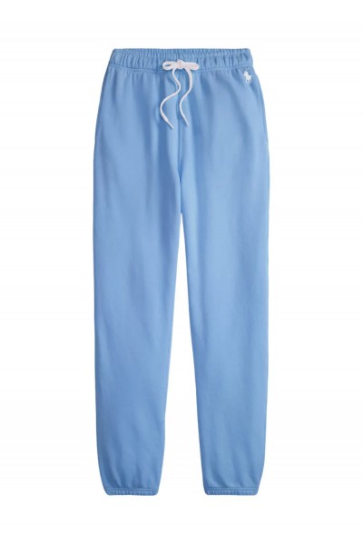 embroidered-logo track pants