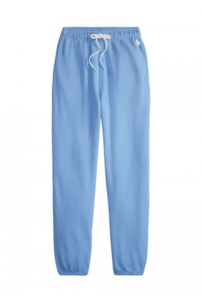 embroidered-logo track pants