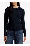 Cable-Knit Cotton Crewneck Jumper
