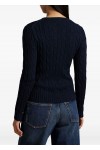 Cable-Knit Cotton Crewneck Jumper