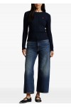 Cable-Knit Cotton Crewneck Jumper