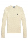 Cable-Knit Cotton Crewneck Jumper