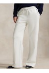 Drawstring Wide-Leg Tracksuit Bottoms