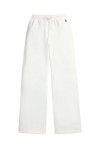 Drawstring Wide-Leg Tracksuit Bottoms