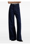 high-rise flared jeans