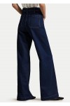 high-rise flared jeans