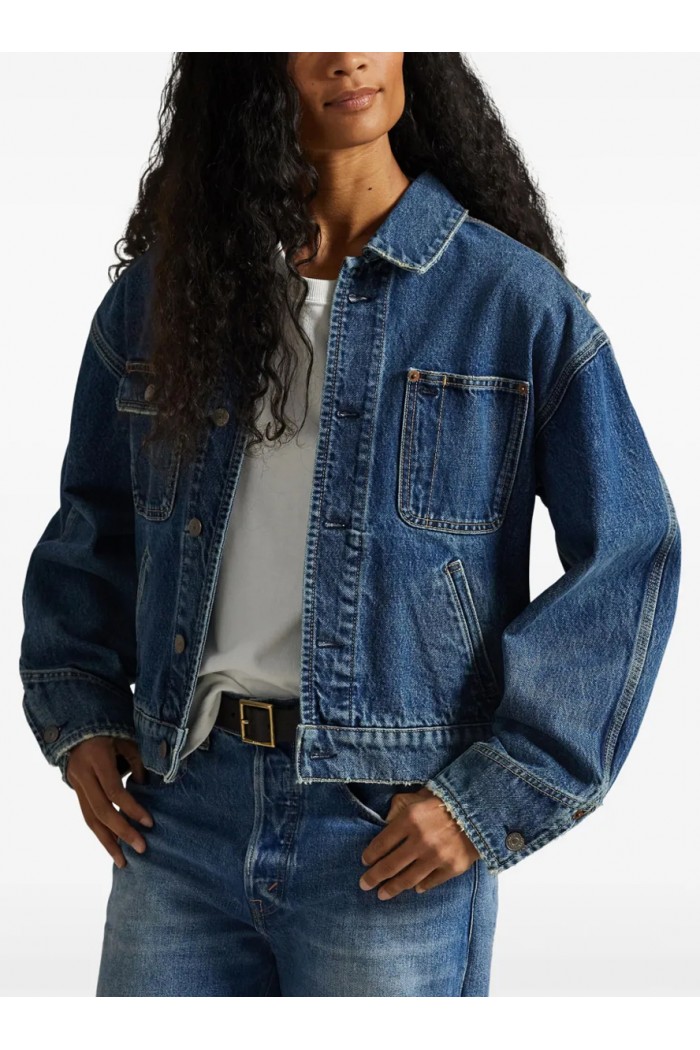 Denim Dungaree Jacket