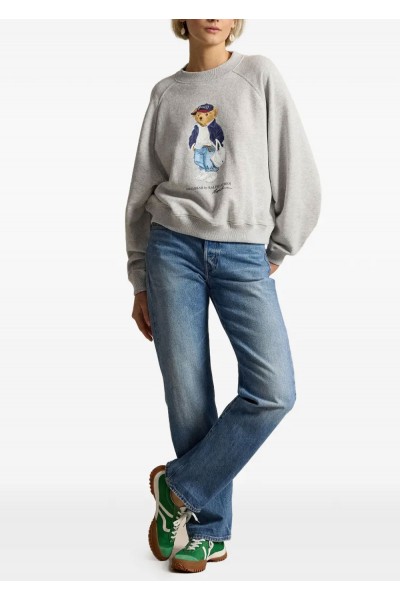 Polo Bear Lightweight Fleece Crewneck