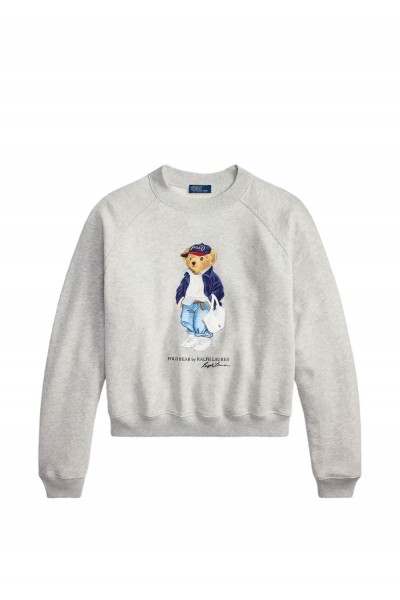 Polo Bear Lightweight Fleece Crewneck
