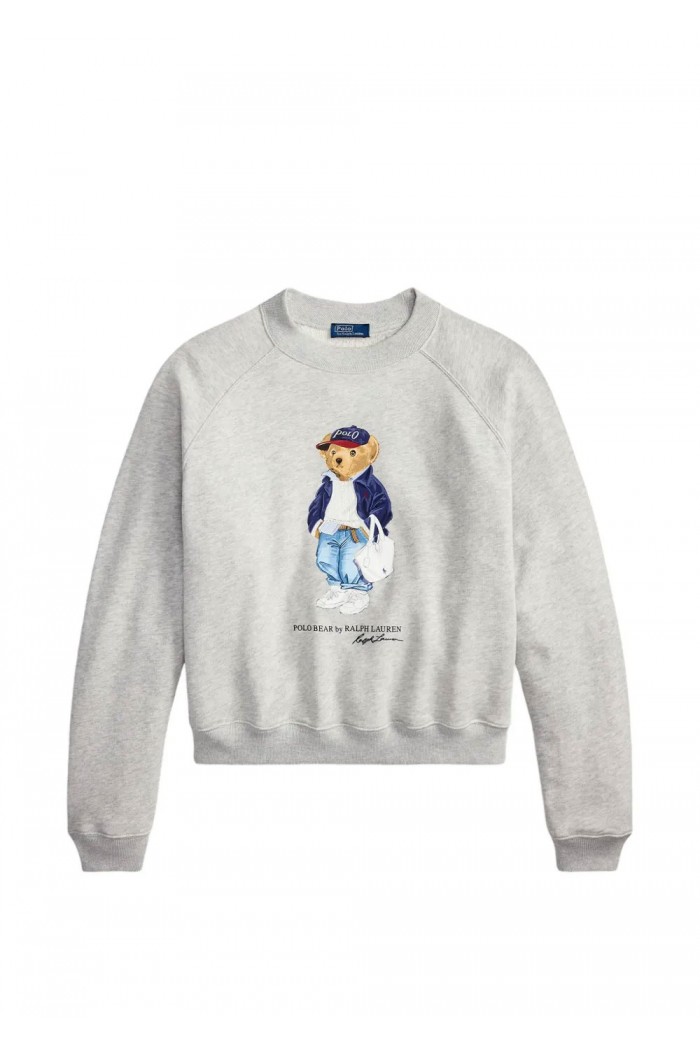 Polo Bear Lightweight Fleece Crewneck