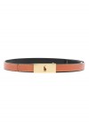 Polo ID Reversible Vachetta Leather Belt
