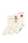 Polo Bear Crew Sock 3-Pack Gift Set