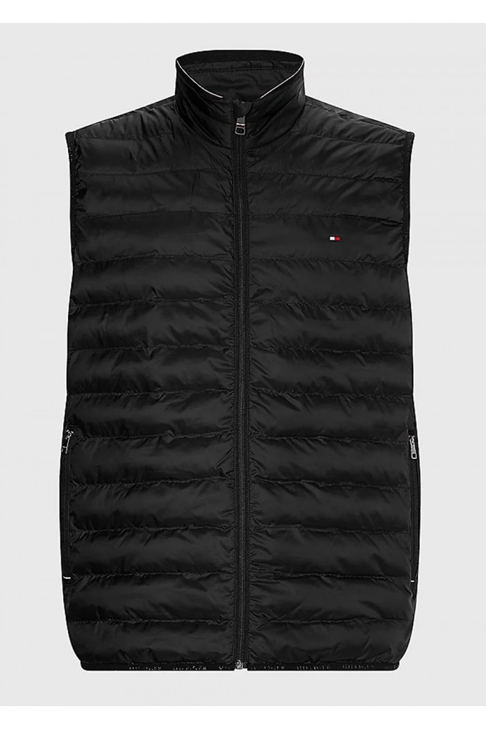 TH WARM PACKABLE PADDED GILET BLACK