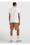 1985 COLLLECTION TIPPED SLIM FIT POLO WHITE