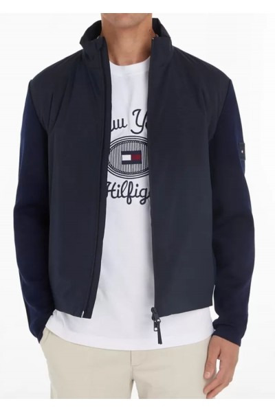 MIXED MEDIA SWEATER ZIP THROUGH MIXED MEDIA SWEATER ZIP THROUGH