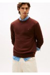 Crew Neck Jumper With Cashmere