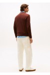 Crew Neck Jumper With Cashmere