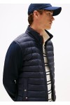 Quilted Zip-Thru Sweatshirt