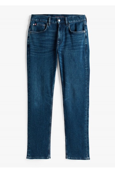Denton Faded Straight Leg Jeans