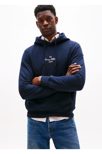 Outline Flag Logo Hoody
