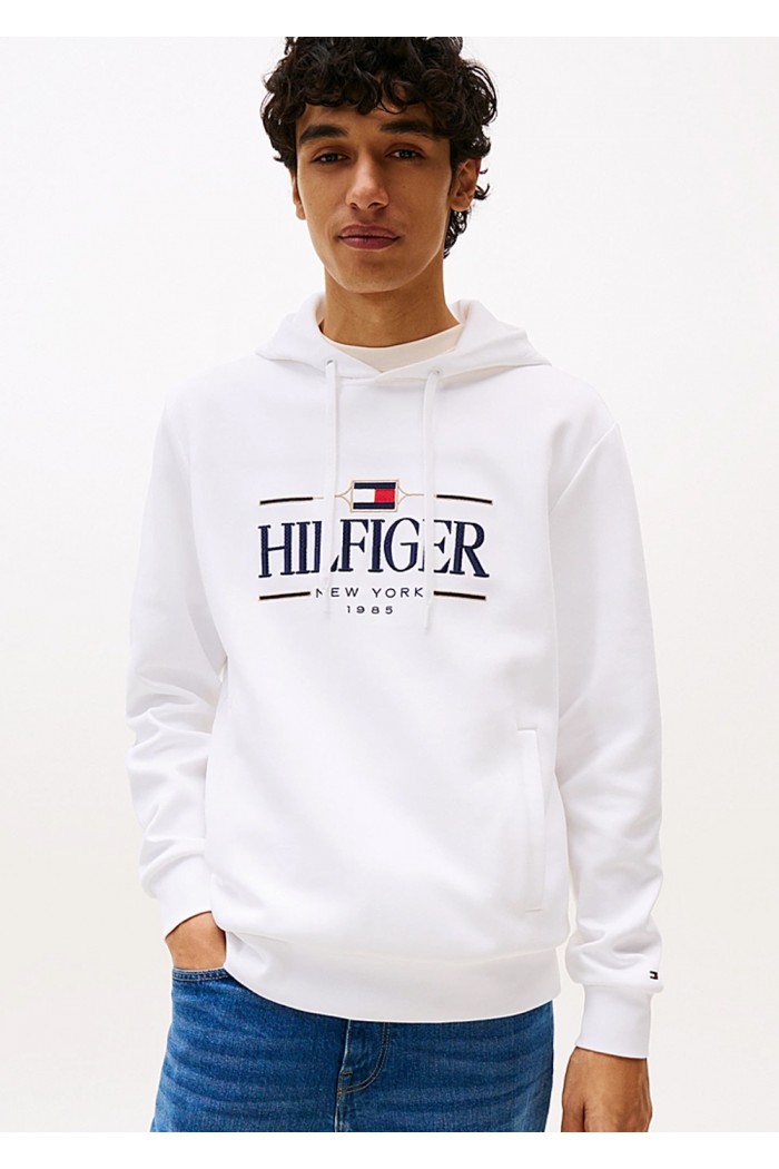 Tonal Logo Embroidery Hoody