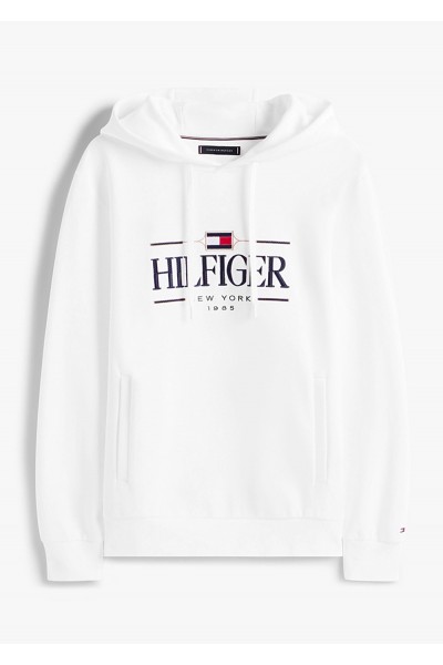 Tonal Logo Embroidery Hoody