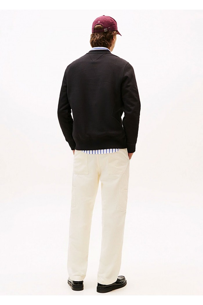 Arch Logo Terry Crew Neck Sweatshirt