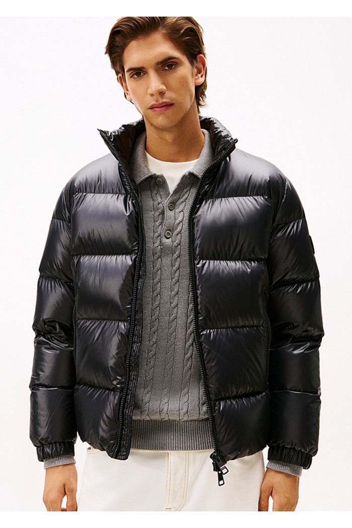 Shiny Water Repellent Down Puffer Jacket