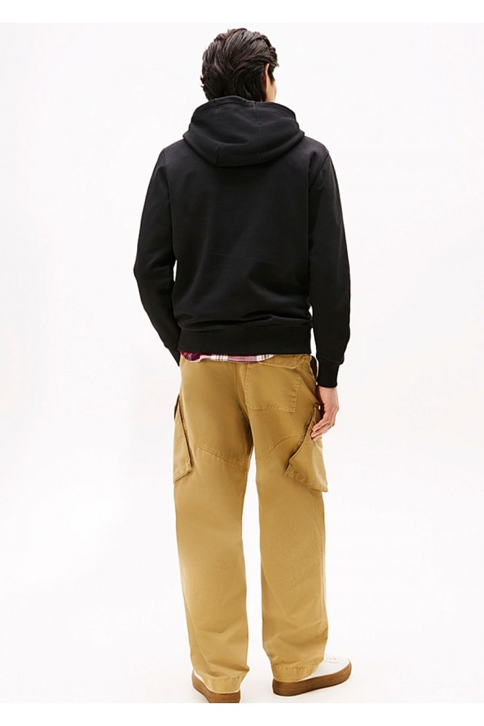 Flag Graphic Drawstring Hoody