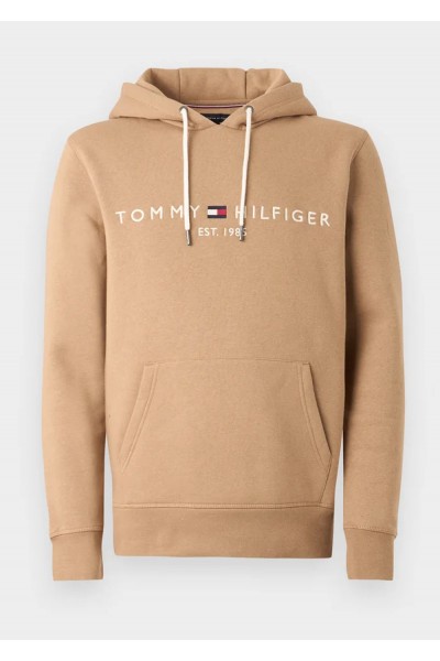 Logo Fleece Drawstring Hoody