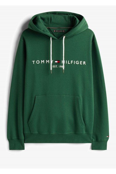 Logo Fleece Drawstring Hoody