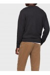 Crew Neck Jumper With Cashmere