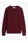 Crew Neck Jumper With Cashmere