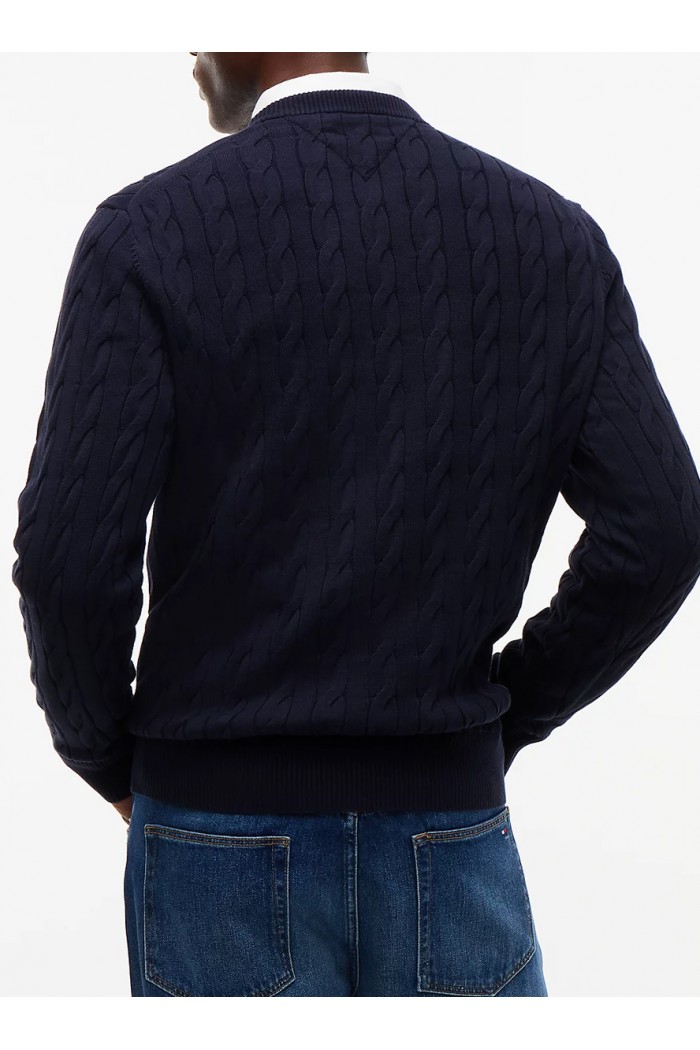 Cable Knit Crew Neck Jumper